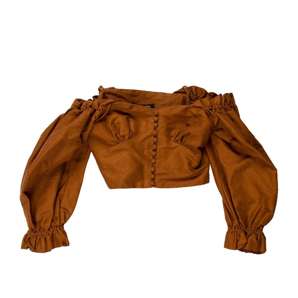 Marissa Webb Kai Faille Camel Top - Picture 4 of 4